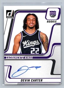 2024-25 Donruss #NDA-DCS Devin Carter Next Day Autogramme - Bild 1 von 2