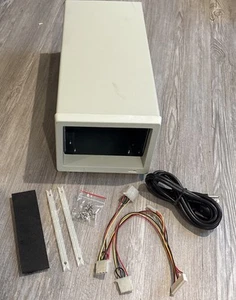 Vintage External Hard Drive Empty w Parts to Build DIY Install New Wired Ready - Picture 1 of 14