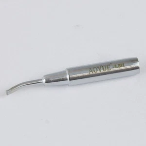Aoyue T-1.8H Sharp Bent Type Soldering Iron 'T' Type Series Tip 1.8mm x 25° - Picture 1 of 2