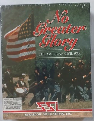 No Greater Glory - The American Civil War IBM PC 3.5" Disks, SSI - Sealed Box - Image 1 of 4