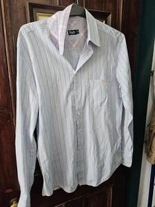 Dolce Gabbana Striped Shirt Size 56 - Picture 1 of 20
