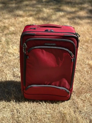 Briggs & Riley Transcend Domestic Carry-On Wide Body RedTU322X-40 Suitcase - Image 1 of 4