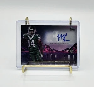 2024 Topps Midnight Football Rookie Horizon Signatures NY Jets WR Malachi Corley - Picture 1 of 2