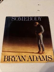 Bryan Adams: Somebody / Long Gone 45 RPM - Picture 1 of 3