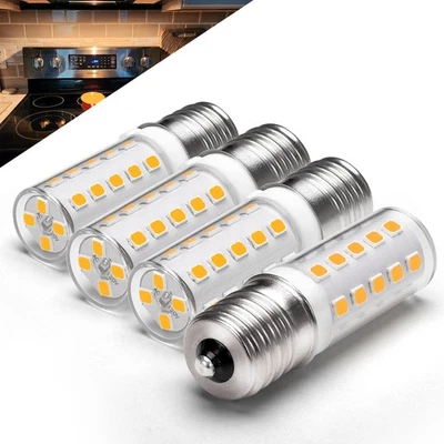 Microwave Oven Stove Bulb, E17 LED Dimmable Under Hood Microwave Bulb 40W Equ... - Image 1 of 4