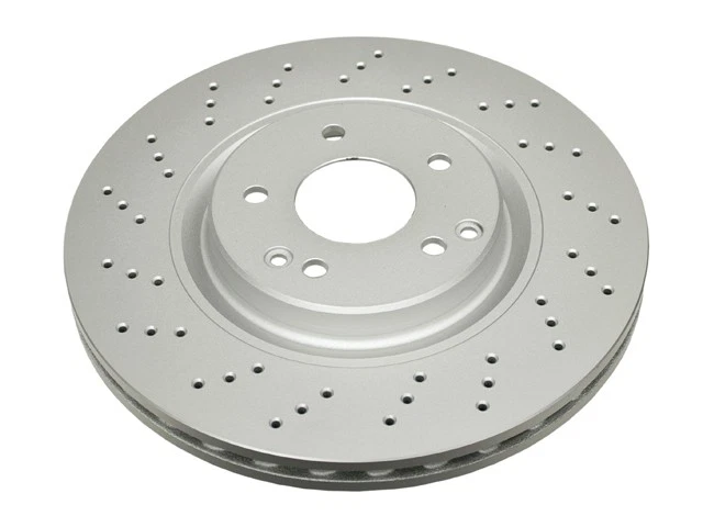 2x ATE COATED 203421131290 Brake Disc Mercedes-Benz C240 C320 CLK350 SLK350 C230 - Image 1 of 1