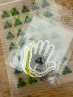 GENUINE PALACE STICKER PACK- HANDS - Image 1 of 4