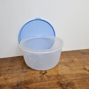 New - Tupperware Modular Mate Large Bowl 1701 Storage 8.5 Cup W/Seal Blue - Picture 1 of 8
