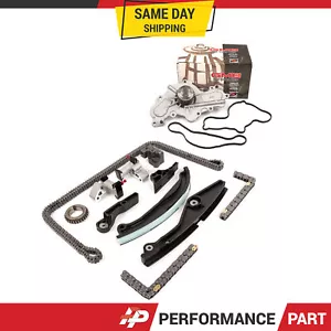 Timing Chain Kit Water Pump for 11-13 Mazda 6 CX-9 Lincoln Ford 3.5 3.7L - Picture 1 of 12