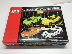 TOMY TAKARA / TOMICA - LAMBORGHINI / AUDI / LOTUS / CORVETTE JUEGO DE 4 COCHES - Imagen 1 de 3