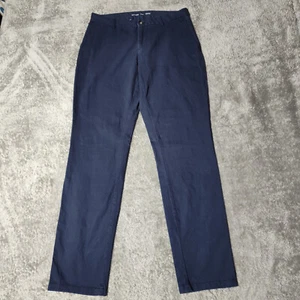 Old Navy Mens Athletic Built In Flex Chino Pants Sz 33 Black Stretch 33x34 NWOT - Picture 1 of 11