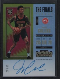 Boleto de novato Contenders 2017-18 - The Finals #119 John Collins/49 (AU, RC) - Imagen 1 de 1