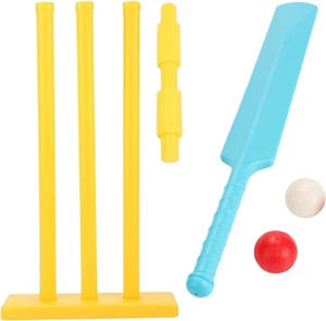 Kids Cricket Set, Kids Cricket Bat and Ball Set, Parent Child Cricket Game wi... - Picture 1 of 5