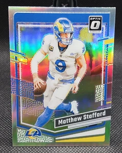 2023 Optic Silver Refractor - Matthew Stafford #113 Los Angeles Rams - Picture 1 of 2