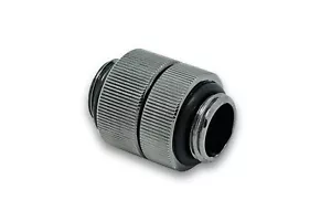 EK-AF Extender Rotary M-M G1/4 - Black Nickel 3831109847244 - Afbeelding 1 van 2