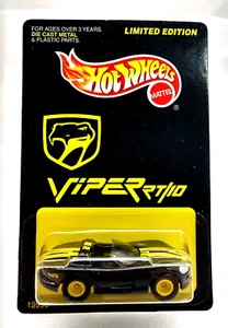 HOT WHEELS Viper RT/10 Limited Edition 19998 Real Rider Tires 1998 Premium - Picture 1 of 5