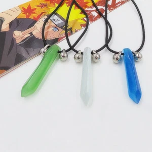 New Fashion Anime Tsunade Jinchuuriki Pendant Necklace Cosplay Green/Blue/White - Picture 1 of 12