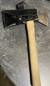 Axt Doppelaxt Doppelseitige Axt Beil Mit Scheide neu geschärft Survival Scharf - Bild 1 von 2