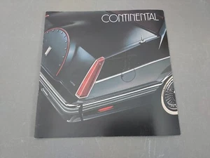 vintage 1982 Lincoln Continental Promotional Car Brochure Catalog 11" x 11" - Picture 1 of 4