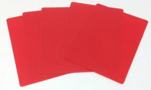 NEW 10 RED POKER SIZE CUT CARDS FOR POKER Texas Hold'Em or Blackjack GAMES * - Picture 1 of 1