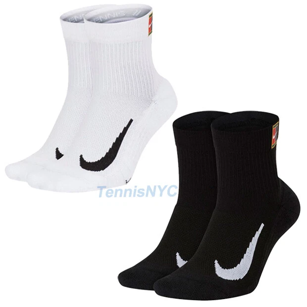 NIKE Court Multiplier Max Ankle Tennis Socks 2 Pairs Unisex CU1309 - Image 1 of 1