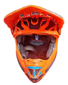 Casco de Motocross Troy Lee Designs SE4 XS MIPS Naranja y Negro Extra Pequeño (SHD) - Imagen 1 de 16
