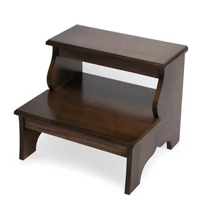 EASTWICK STEP STOOL - BED STEPS - PRALINE FINISH - FREE SHIPPING* - Picture 1 of 2