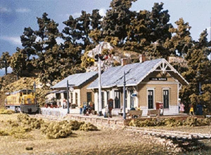 Woodland Scenics # 405 Coal River Passenger & Freight Depots HO - Picture 1 of 1