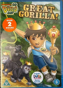 Go Diego Go! - Great Gorilla - Region 2 DVD - New & Sealed - Picture 1 of 2