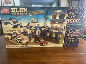 Mega Blok Blok Squad 24039 Police Station Bonus Set 1500+ Pcs 500+ Bonus Blocks - Picture 1 of 19