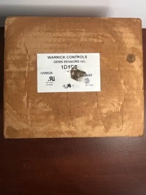 Warrick Controls Gems 1D1D0 115/230 VAC Control Relay New - Image 1 of 3