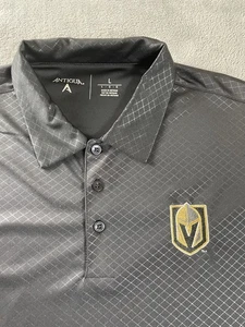 Las Vegas Golden Knights Herren L Schwarz Polo Größe L Antigua - Bild 1 von 10