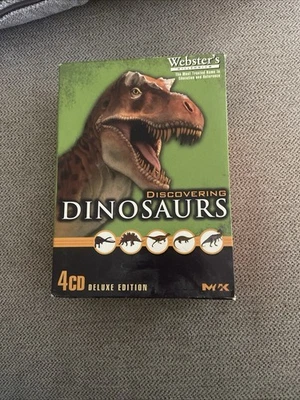 Webster's Millennium Edición Deluxe Descubriendo Dinosaurios 4 CD. Temblor de tierra. Foto 1 de 4