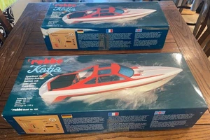 2 Vintage (West Germany) ROBBE 1020 Katja RC Boat Kits NEW/Incomplete - Picture 1 of 5