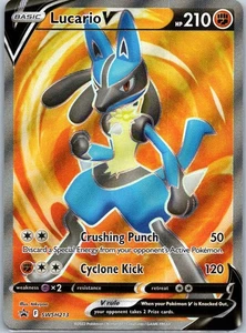 Lucario V - Promo SWSH: Sword & Shield Promo Cards SWSH213 NM - Picture 1 of 2