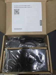 Lenovo ThinkPad Universal USB-C Docking Station 40AY ZVV09PMX - Photo 1/3