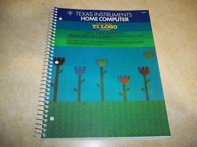 New TI-99/4A TI99 Original TI LOGO & TI LOGO 2 Programming Manual by Abelson  - Image 1 of 2