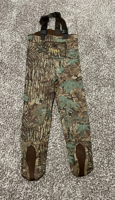 Cabela's Neoprene Stockingfoot Fly Fishing Chest Waders Camo Mens Size M - Image 1 of 4