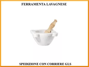 Mortaio da cucina in marmo di Carrara artigianale diametro utile da 4.5 a 13 cm - Foto 1 di 1