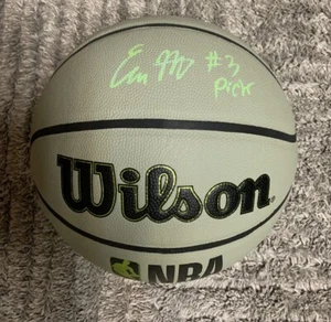 Evan Mobley Signed Basketball #3 Pick Added Cavaliers Beckett Authenticity RARE - Picture 1 of 4