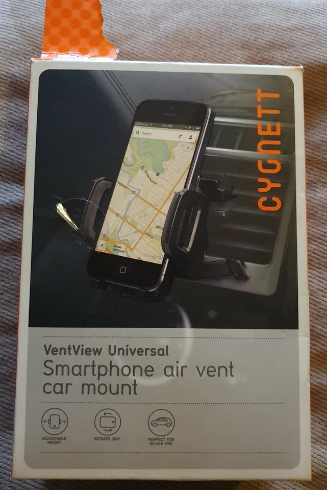 Cygnett VentView Smartphone air vent car mount suitable for Galaxy s10  - image 1 of 4
