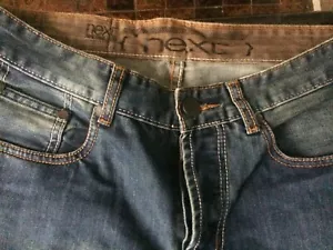 mens jeans size 32 next /pants/trouser man color blue - Picture 1 of 5