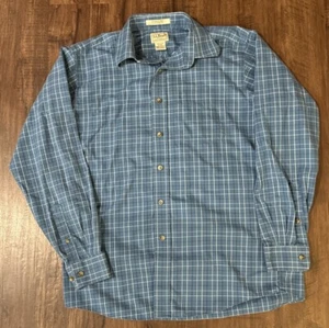 LL Bean Herren Medium Langarm faltenfrei traditionelle Passform Button Down Hemd - Bild 1 von 5
