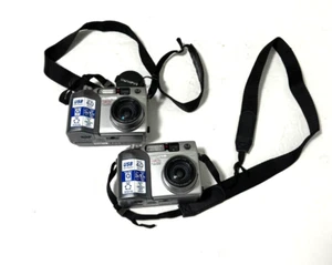 Lot of 2 Olympus CAMEDIA C-4000 Zoom 4.0MP Digital Camera - Picture 1 of 7