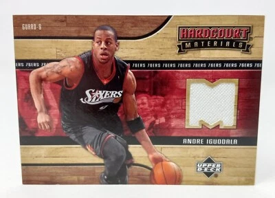 2006-07 Upper Deck Hardcourt Materials Game Used Jersey #HM-AI Andre Iguodala - Image 1 of 2