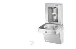 Oasis Stainless PGV8EBF Steel Alcove Electronic Versafiller, Vandal Resistant - Picture 1 of 1