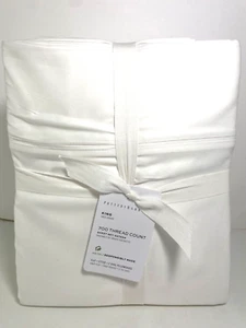 Pottery Barn 700 Thread Count White King Sheet Set NWT