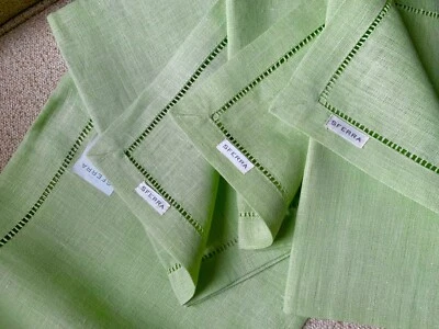 Servilletas de kiwi SFERRA Festival + mantel individual Foto 1 de 4