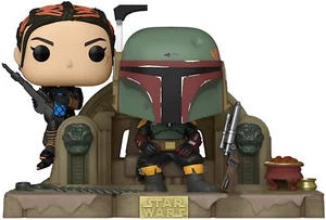 Funko Pop! The Mandalorian Boba Fett and Fennec Shand Pop! Moment - Picture 1 of 1