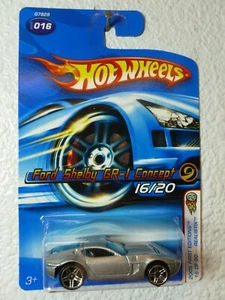 Silber / PR5 / Grau Interieur Variante 2005 Hot Wheels FORD SHELBY GR-1 CONCEPT - Bild 1 von 2